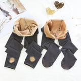 SVOKOR Winter Velvet Leggings Warm Pants High Waist Sexy