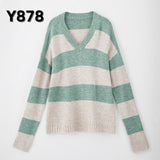Aachoae Women Knitted Turtleneck Cashmere Sweater Pullover