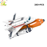 Space Station Saturn V Rocket Building Blocks City Shuttle Figure Toy