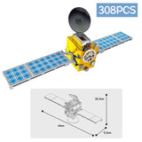 Space Station Saturn V Rocket Building Blocks City Shuttle Figure Toy