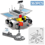 Space Station Saturn V Rocket Building Blocks City Shuttle Figure Toy