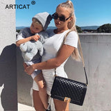 Articat Ruched Pleated Drawstring Short Sleeve Party Dress