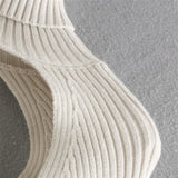 Women Turtleneck Sexy Short Sweater Chic Streetwear