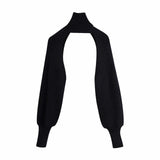 Women Turtleneck Sexy Short Sweater Chic Streetwear