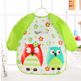 Baby Toddler Long Sleeve Scarf Waterproof Art Smock