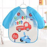 Baby Toddler Long Sleeve Scarf Waterproof Art Smock
