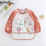 Baby Toddler Long Sleeve Scarf Waterproof Art Smock