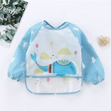 Baby Toddler Long Sleeve Scarf Waterproof Art Smock
