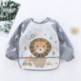 Baby Toddler Long Sleeve Scarf Waterproof Art Smock