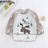 Baby Toddler Long Sleeve Scarf Waterproof Art Smock