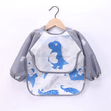 Baby Toddler Long Sleeve Scarf Waterproof Art Smock