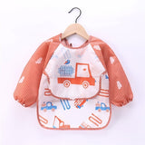 Baby Toddler Long Sleeve Scarf Waterproof Art Smock