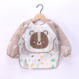 Baby Toddler Long Sleeve Scarf Waterproof Art Smock