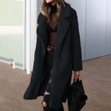 Winter Woman Faux Fur Coat Warm Teddy Jacket