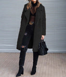 Winter Woman Faux Fur Coat Warm Teddy Jacket