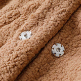 Winter Woman Faux Fur Coat Warm Teddy Jacket
