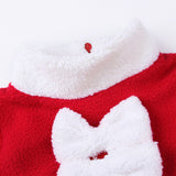 Christmas Baby Santa Claus Cosplay Costume Long Sleeve Cute Infant Winter Baby Dress