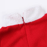 Christmas Baby Santa Claus Cosplay Costume Long Sleeve Cute Infant Winter Baby Dress