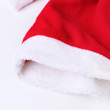 Christmas Baby Santa Claus Cosplay Costume Long Sleeve Cute Infant Winter Baby Dress