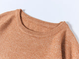 Toppies womens sweater knitted tops round neck