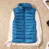 Women's Ultra Light Duck Down Vest Jacket Coat