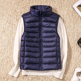 Women's Ultra Light Duck Down Vest Jacket Coat