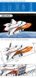 Space Station Saturn V Rocket Building Blocks City Shuttle Figure Toy