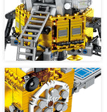 Space Station Saturn V Rocket Building Blocks City Shuttle Figure Toy