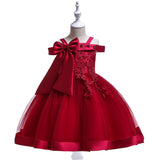 Princess Dress for Baby Girl Flower Elegant Winter Party Dress