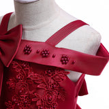 Princess Dress for Baby Girl Flower Elegant Winter Party Dress