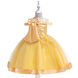 Princess Dress for Baby Girl Flower Elegant Winter Party Dress