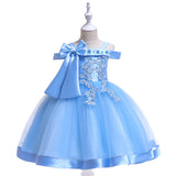 Princess Dress for Baby Girl Flower Elegant Winter Party Dress