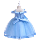 Princess Dress for Baby Girl Flower Elegant Winter Party Dress