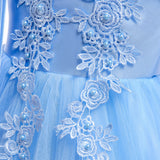 Princess Dress for Baby Girl Flower Elegant Winter Party Dress