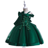 Princess Dress for Baby Girl Flower Elegant Winter Party Dress