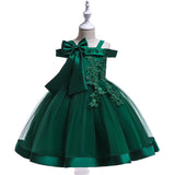 Princess Dress for Baby Girl Flower Elegant Winter Party Dress
