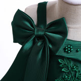 Princess Dress for Baby Girl Flower Elegant Winter Party Dress