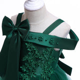 Princess Dress for Baby Girl Flower Elegant Winter Party Dress