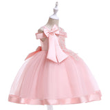Princess Dress for Baby Girl Flower Elegant Winter Party Dress