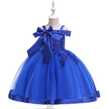 Princess Dress for Baby Girl Flower Elegant Winter Party Dress
