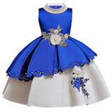 Princess Dress for Baby Girl Flower Elegant Winter Party Dress