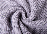 Zoki Knitted Cardigans Sweater Long Sleeve Loose Coat