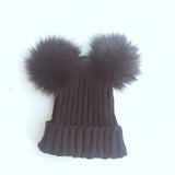 children's toddler baby faux fur hat cap beanie