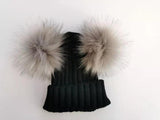 children's toddler baby faux fur hat cap beanie