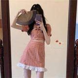 Korean Style O-neck Short Knitted Sweaters Cardigan