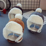 Baby Boys Girls Hat Kids Children Ear Flap Muff Winter Warm