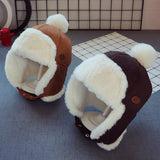 Baby Boys Girls Hat Kids Children Ear Flap Muff Winter Warm