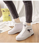 Winter Boots Women Ankle Boots Warm PU Plush Shoes