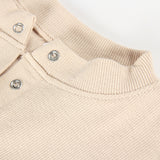 One-Piece Knitted Bodysuits Women Sexy Club Outfits V-Neck