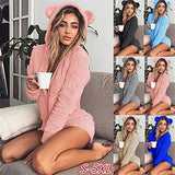 Three Piece Sexy Fluffy Sets Velvet Plush Hooded Cardigan